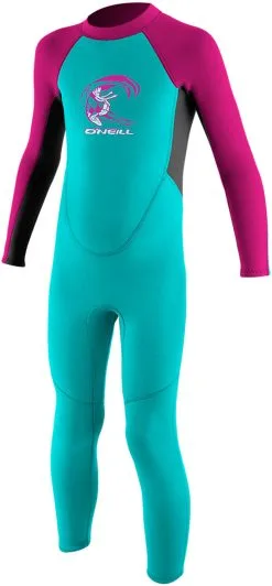 O'Neill Reactor 2mm Back Zip Børn Våddragt