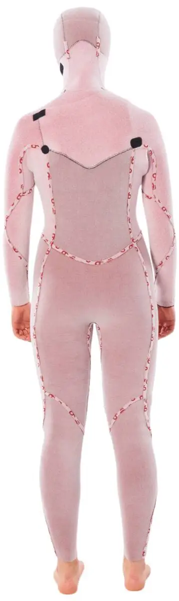 Rip Curl Flashbomb 6mm Hooded Chestzip Dame Våddragt - Image 6