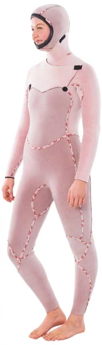 Rip Curl Flashbomb 6mm Hooded Chestzip Dame Våddragt - Image 5