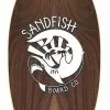 Sandfish Walnut Woody Grom Cruiser Skimboard